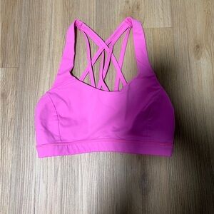 lululemon Free to Be Serene Sports Bra 4 Pink Pow